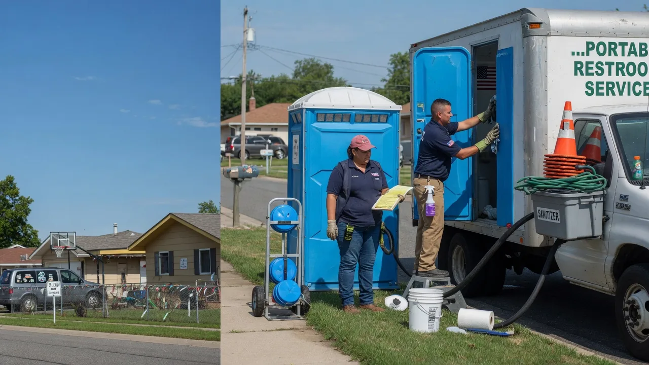 Portable Toilet Rental in Morrow, OH near me